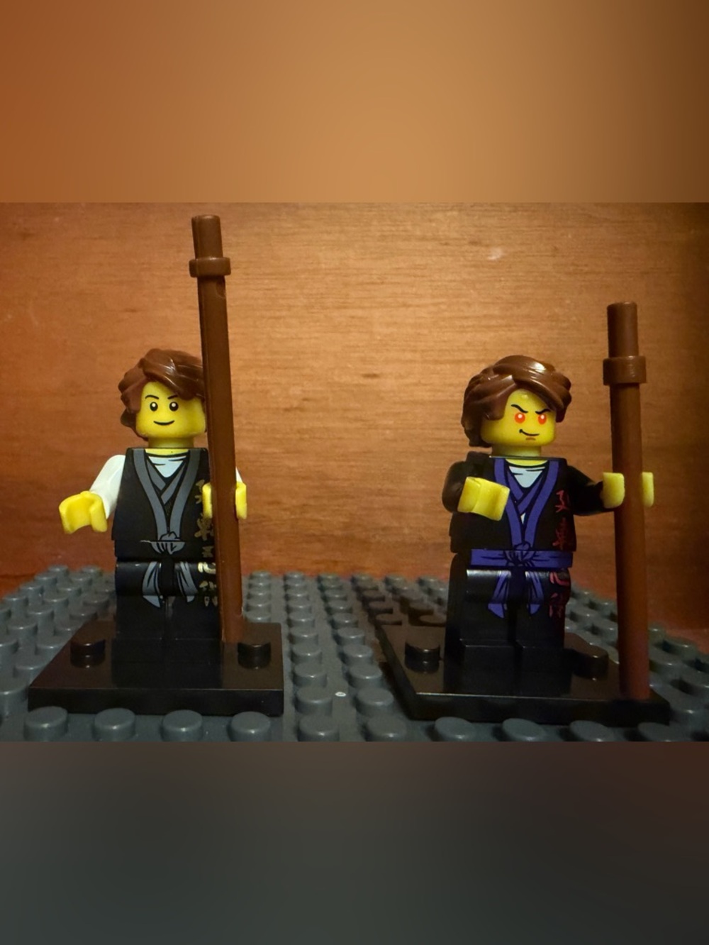 Teen Wu and Teen Garmadon Minifigures